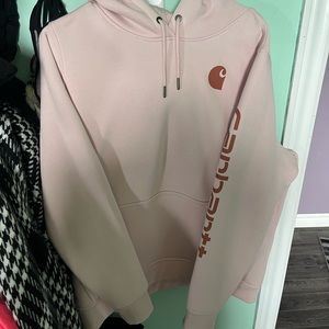 Ladies Carhartt hoodie new never worn tag removed Light pink